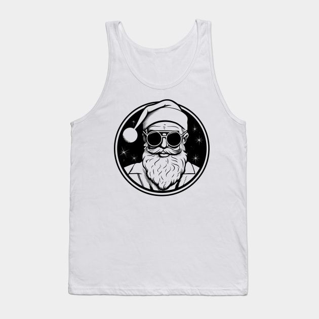 Santa Claus Tank Top by MZeeDesigns